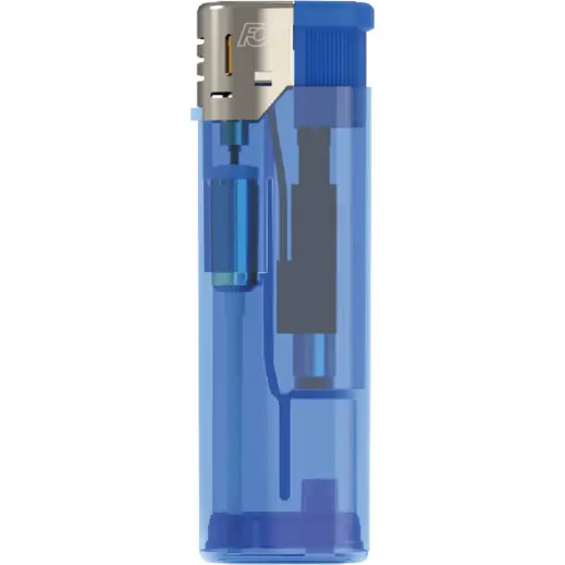 Windproof Turbo Flame Refillable Lighter Blue